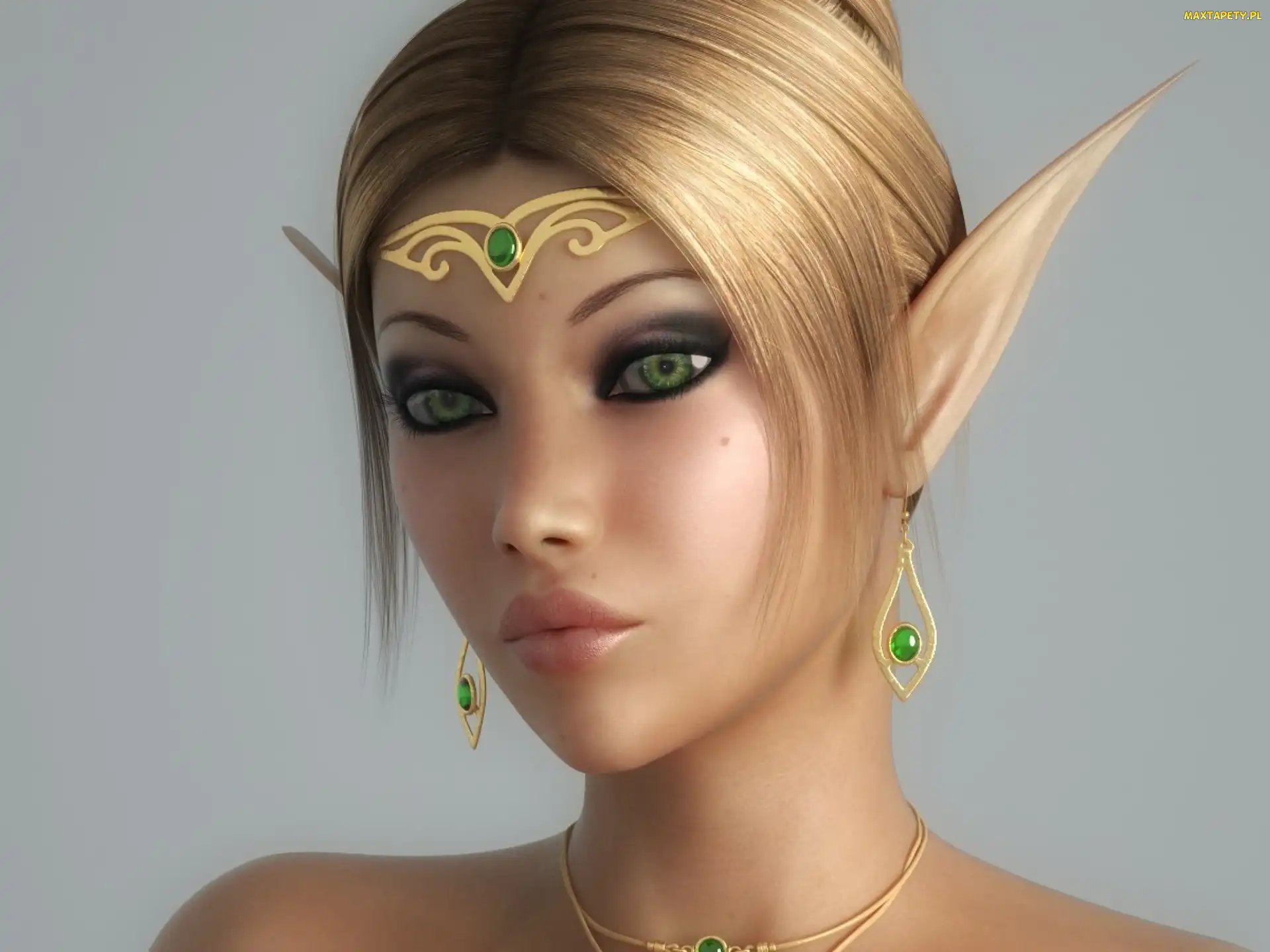 Elf, Kolczyki, Kobieta