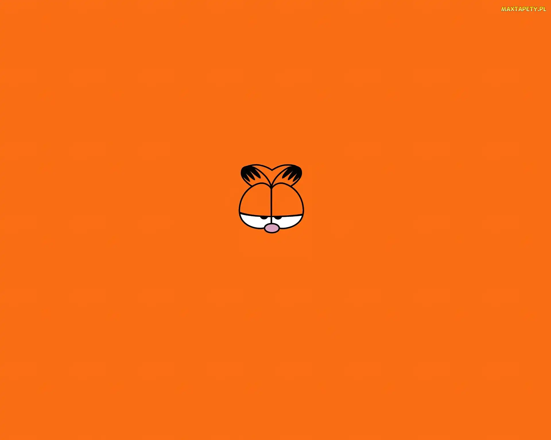 Garfield, Oczy