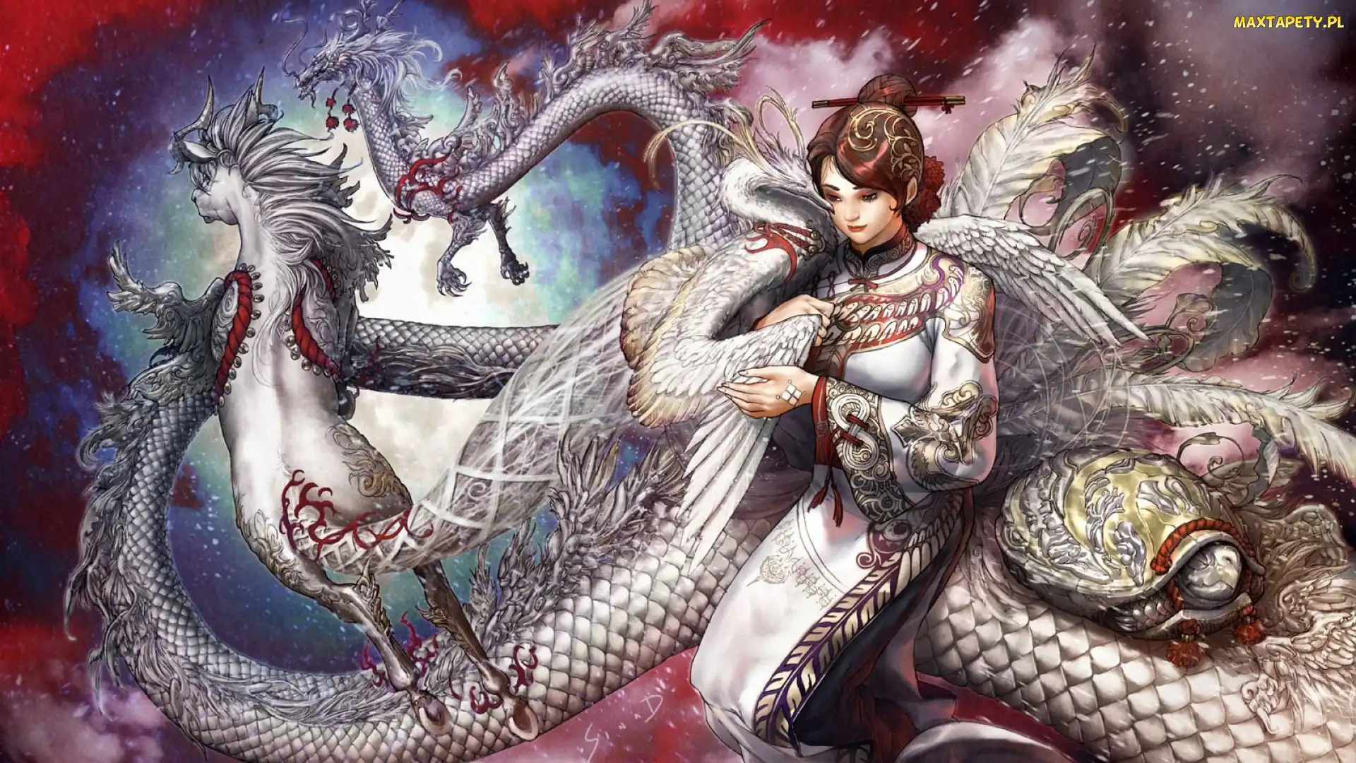 Fantasy, Grafika, Kobieta