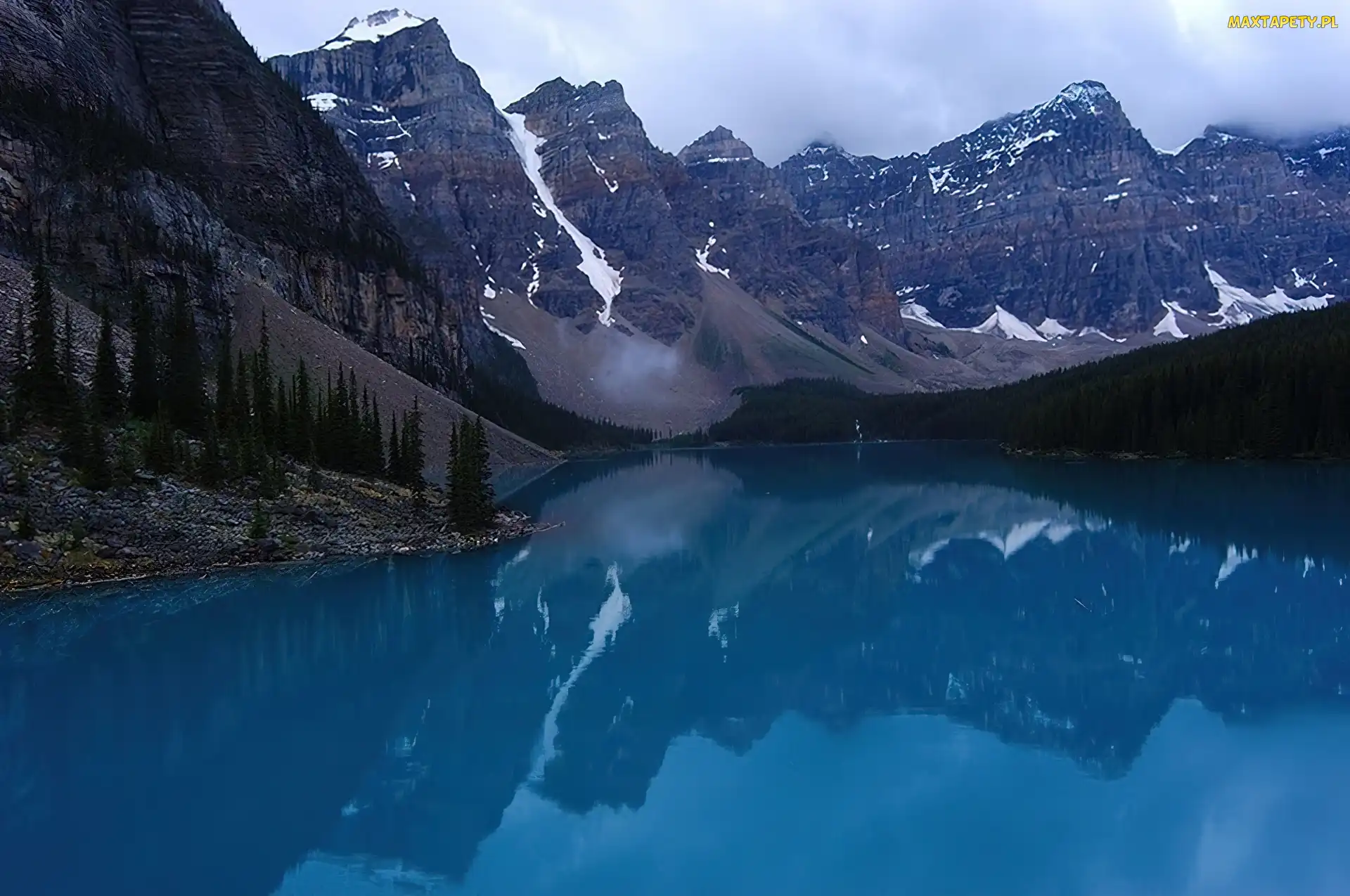 Jezioro Moraine Lake, Park Narodowy Banff, Kanada