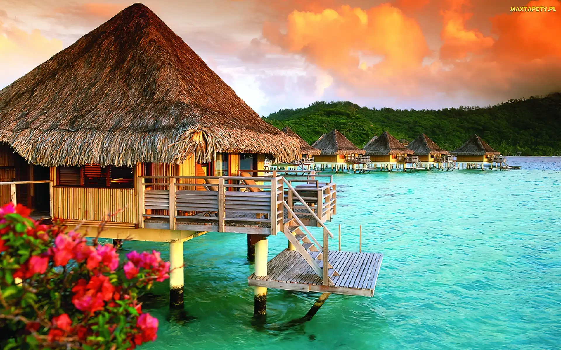 Bora Bora, Domek, Polinezja Francuska