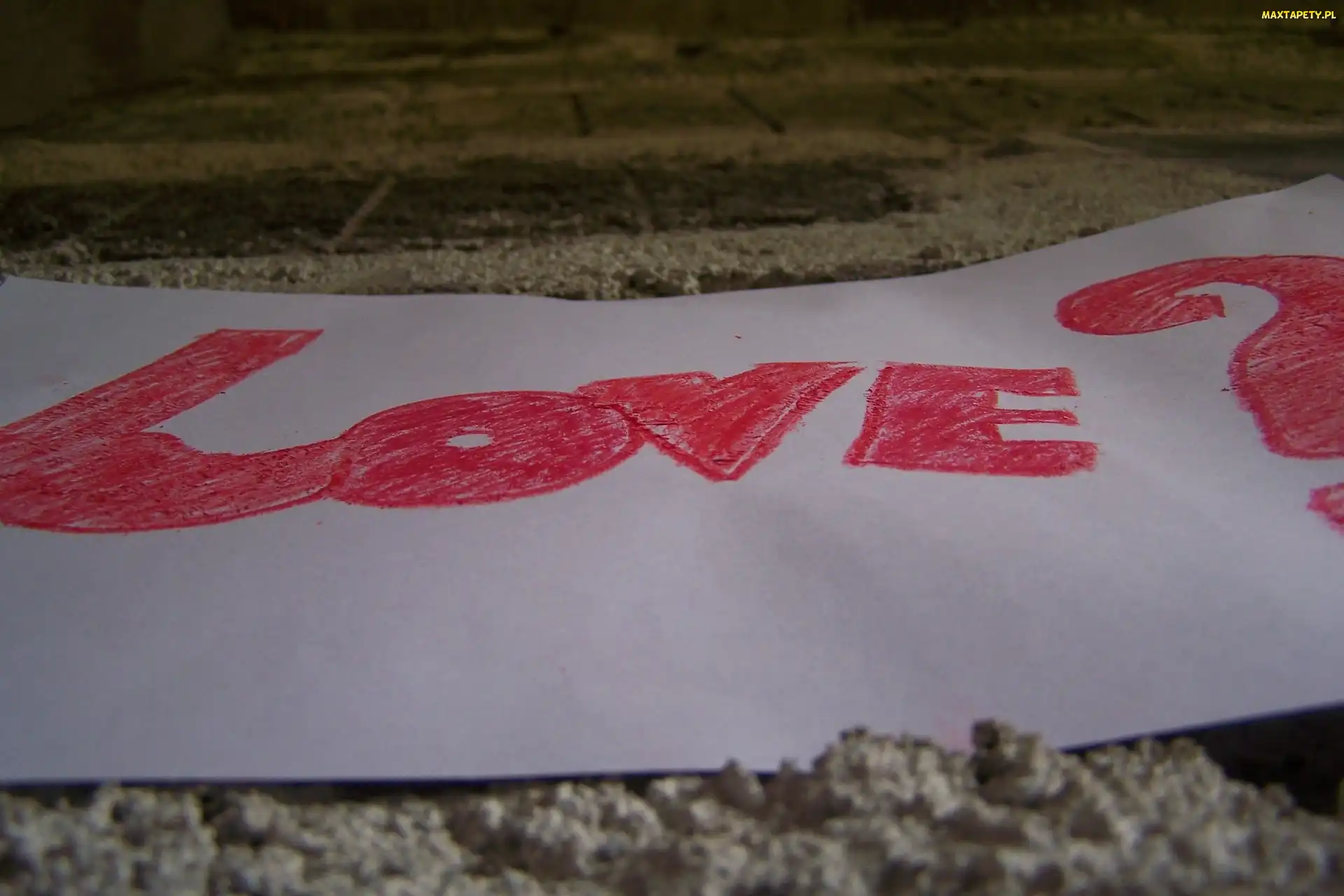 Love, Kartka
