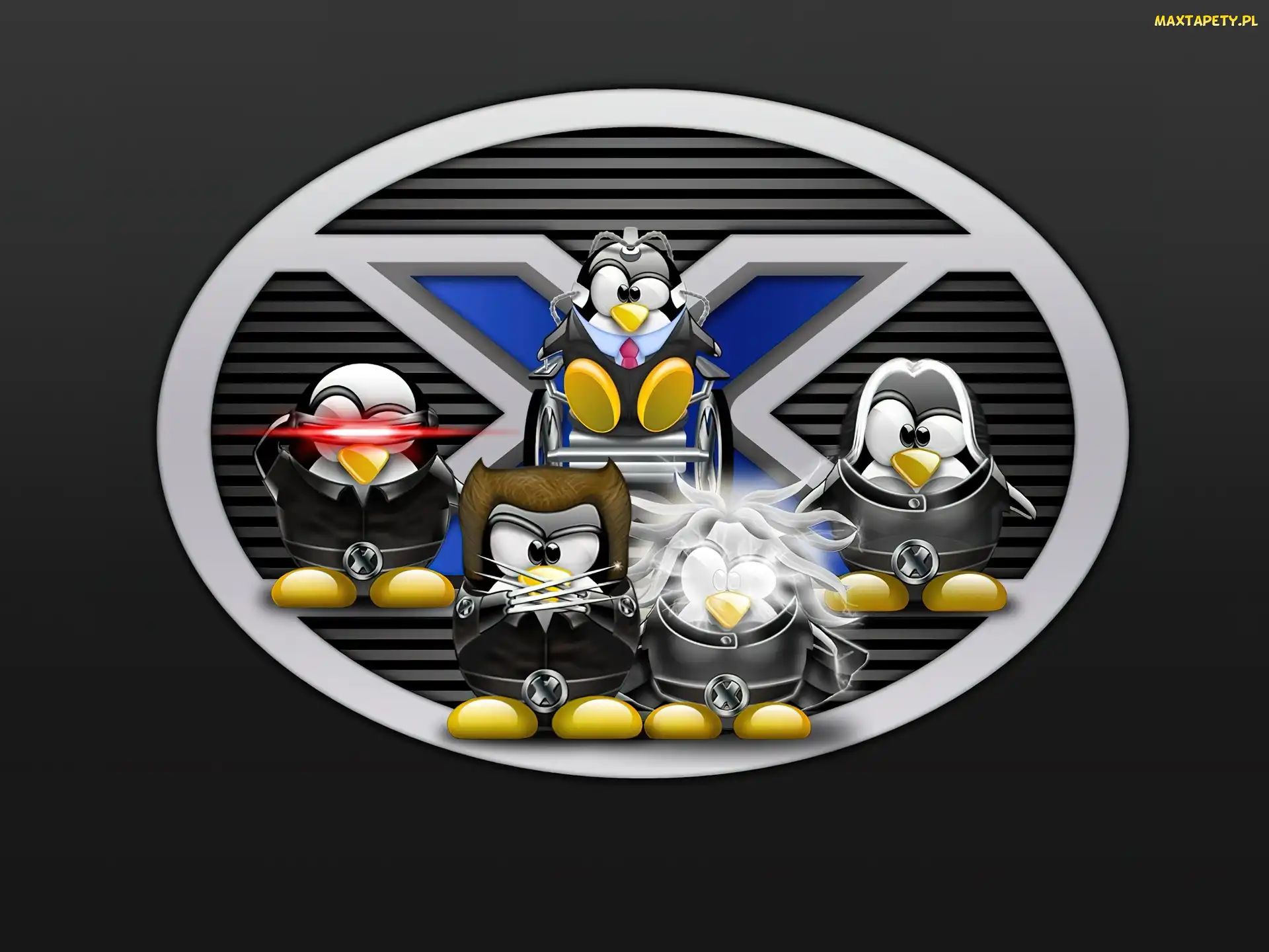 X-men, Pigwinek, Linux, Pigwin