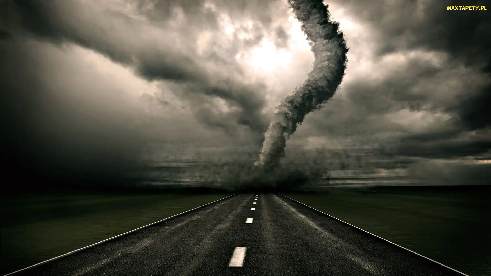 Tornado, Niebo, Droga