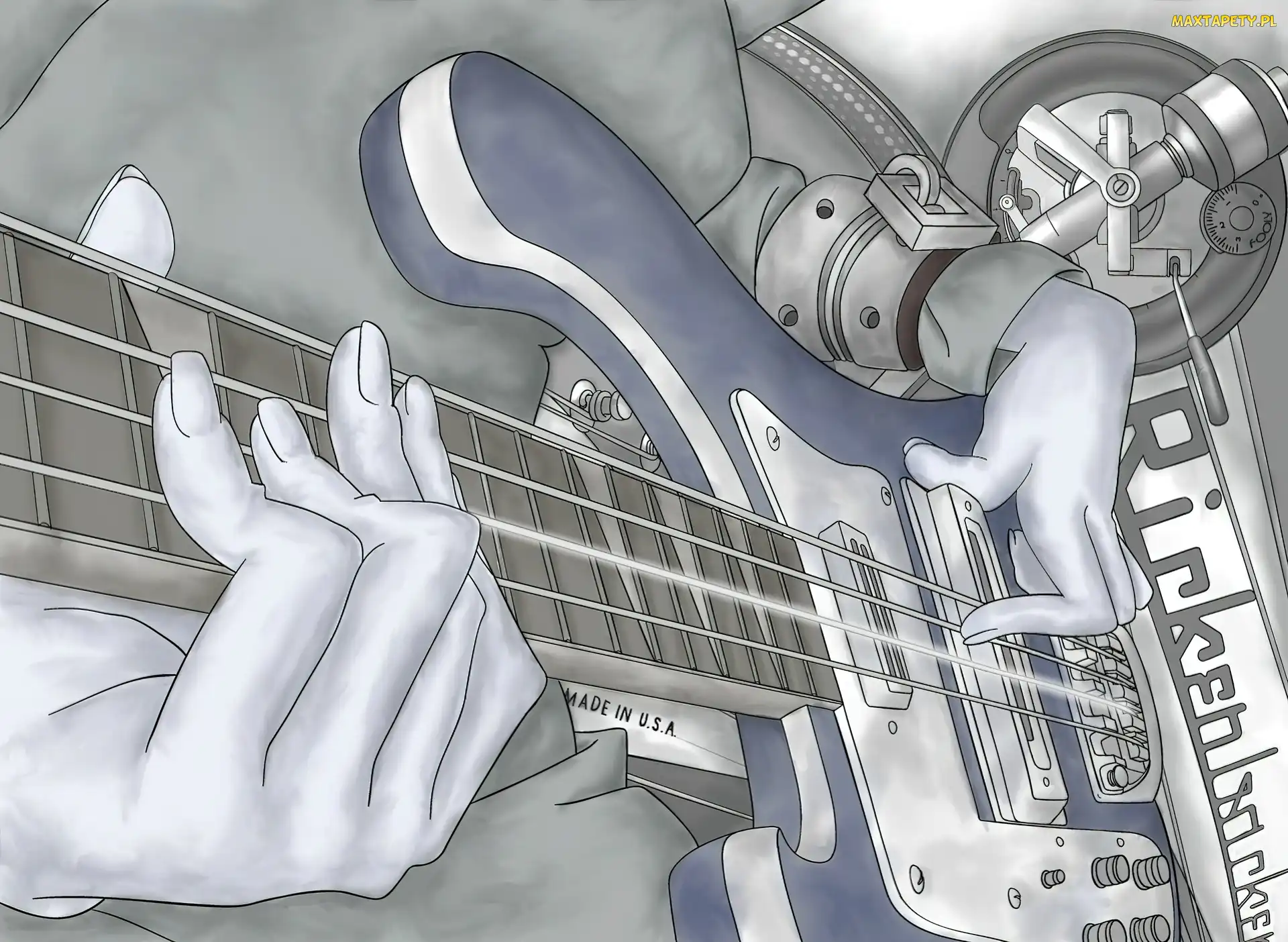 Gitara, Elektryczna, Muzyk