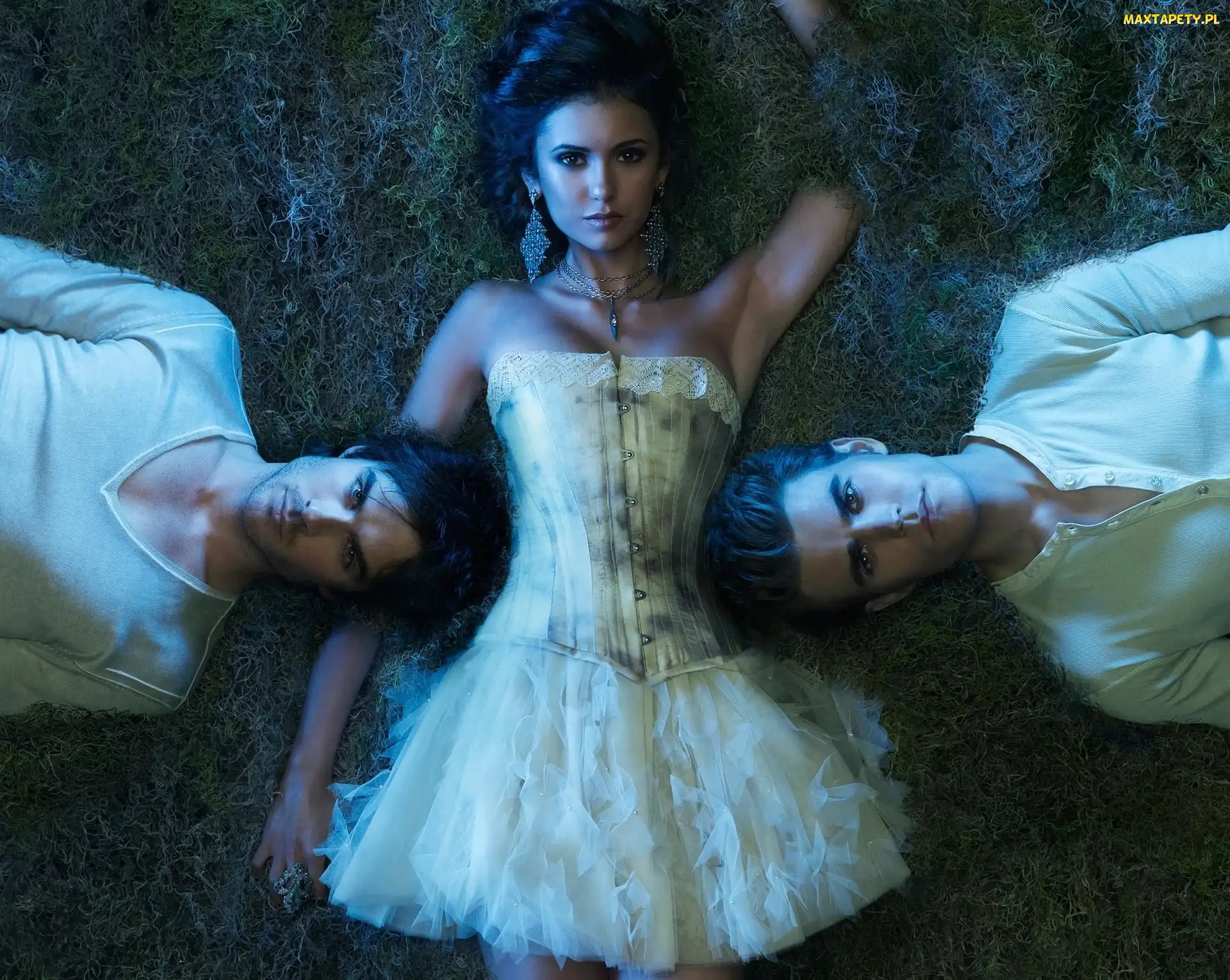 The Vampire Diaries, Paul Wesley, Nina Dobrev, Ian Somerhalder, Pamiętniki Wampirów