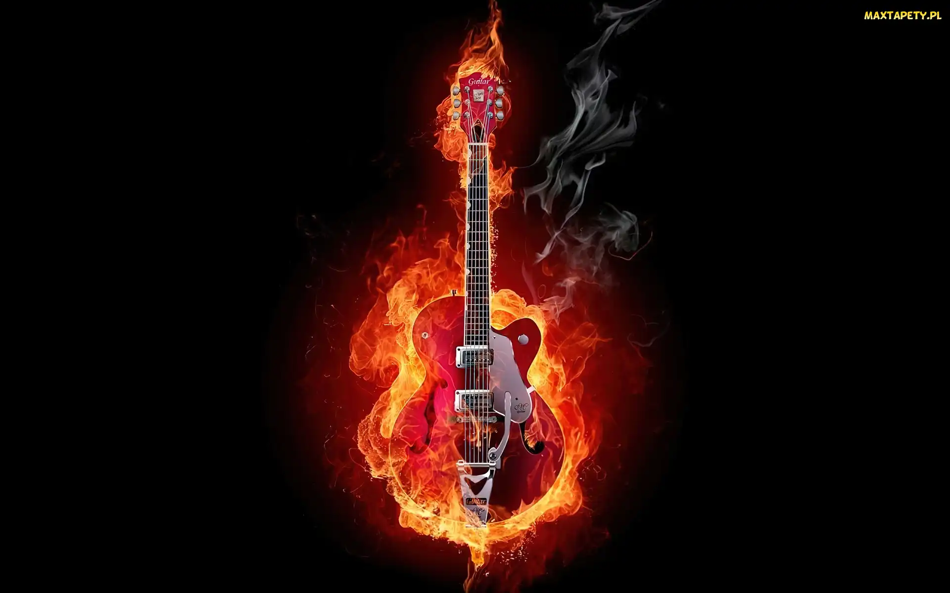 Gitara, Płonąca