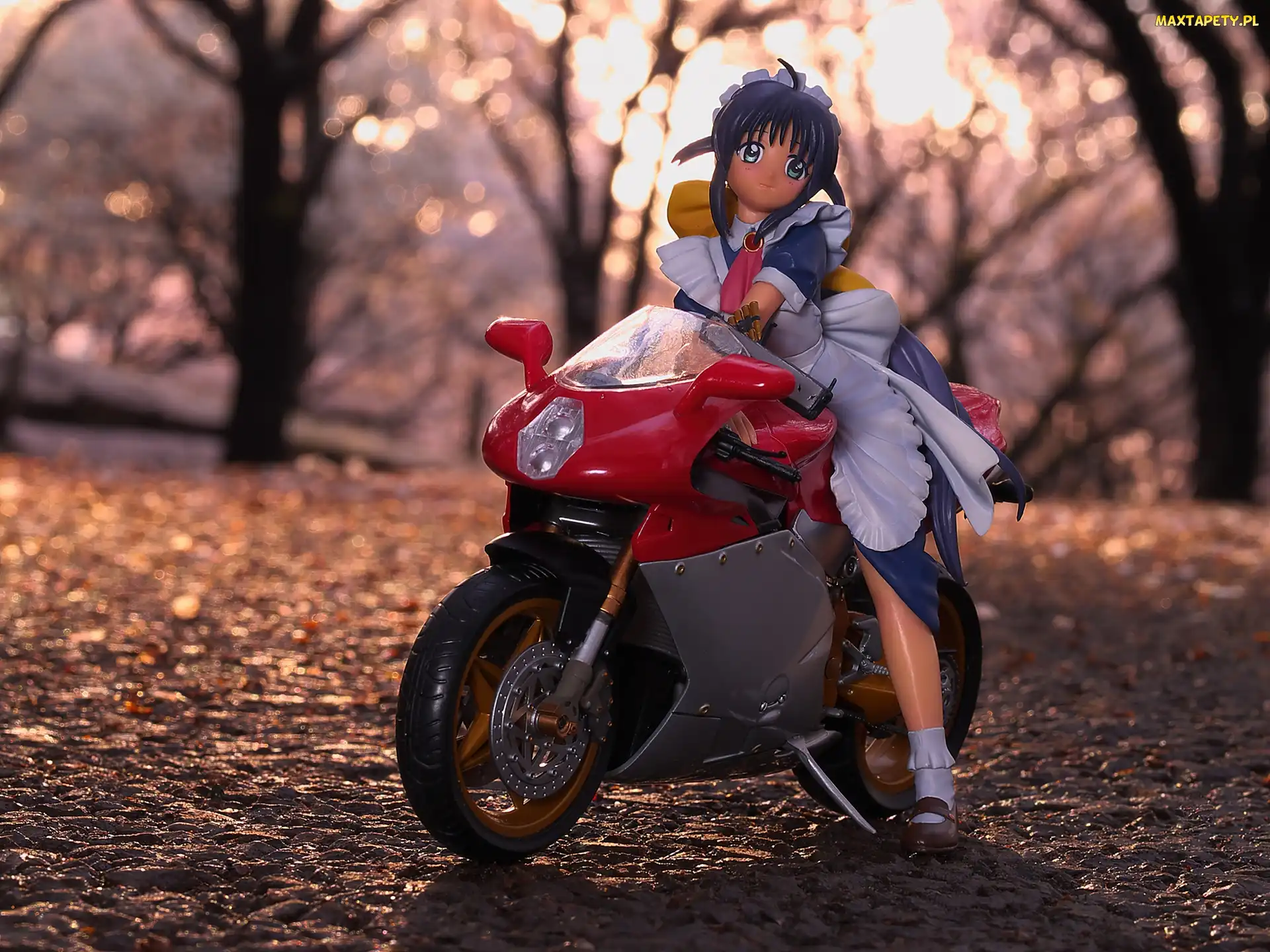 Figurka, Park, Lalka, Motor