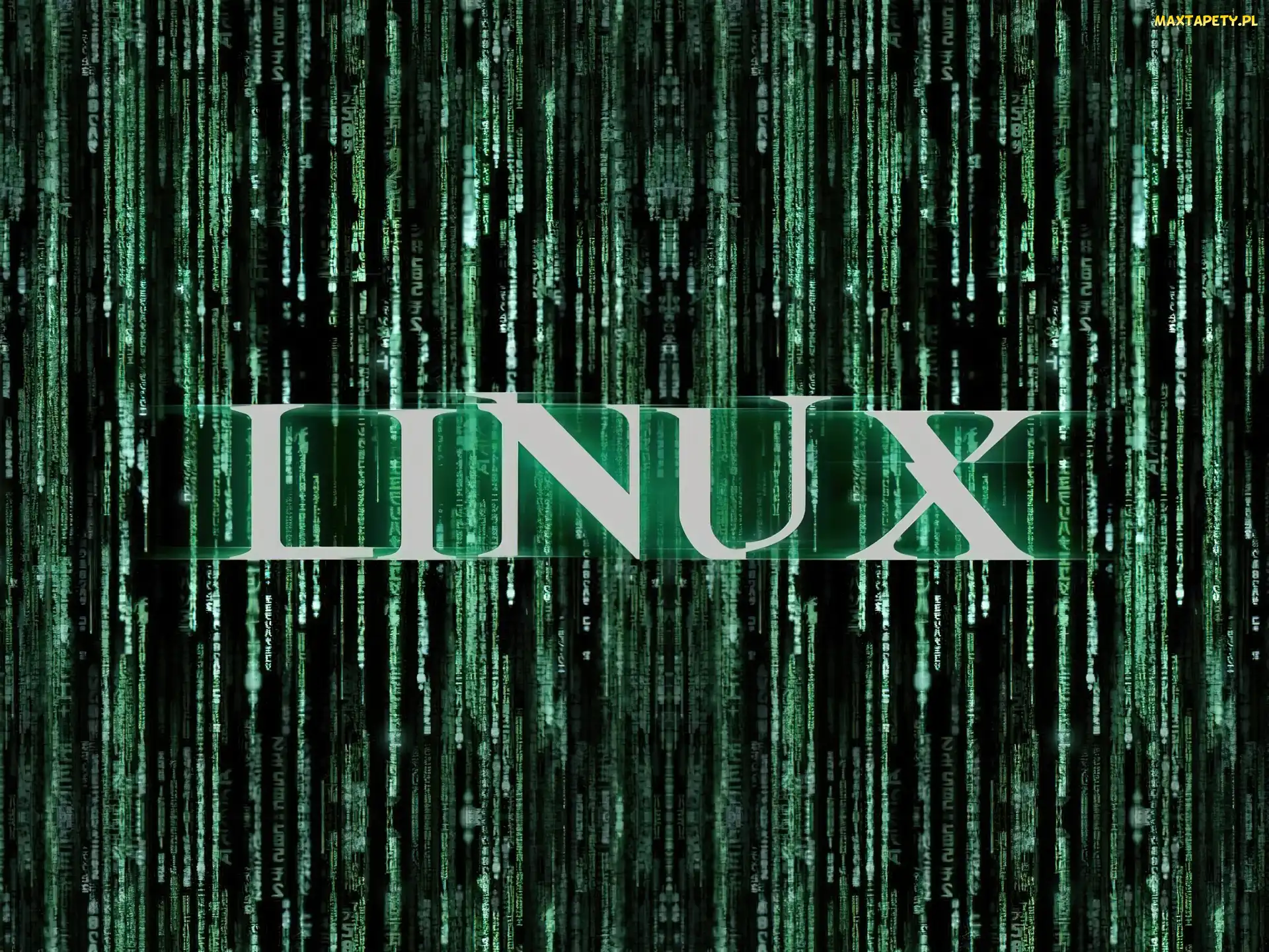 Linux, Zieleń, Napis