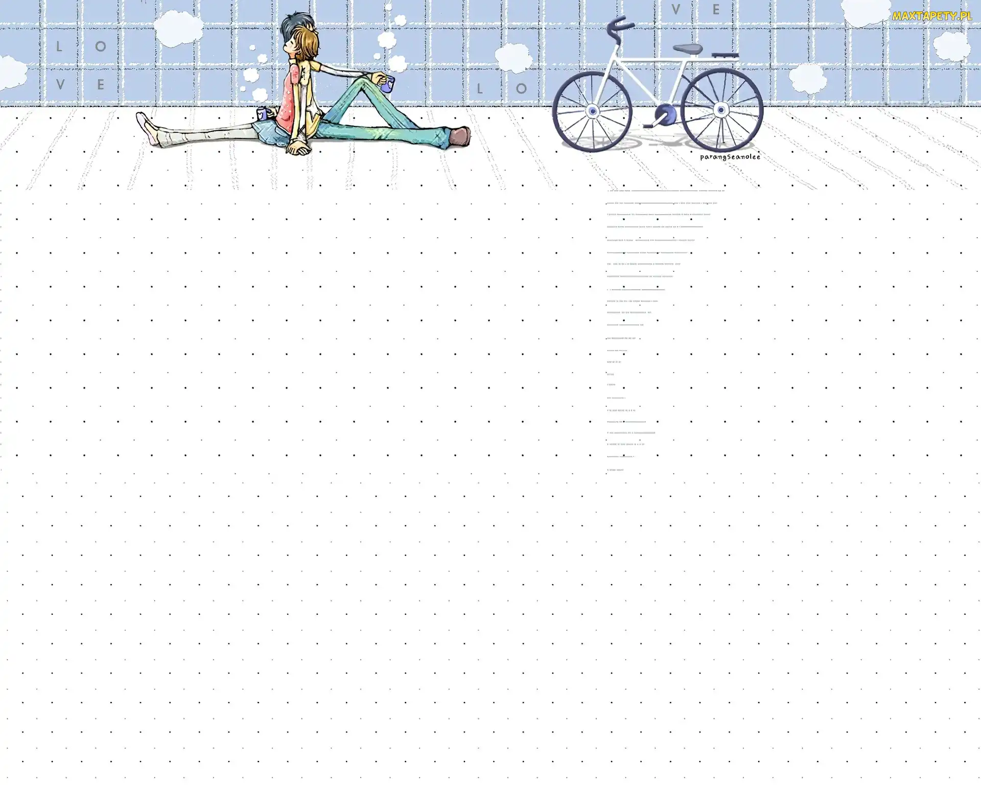 Rower, Spotkanie, Zakochana, Para