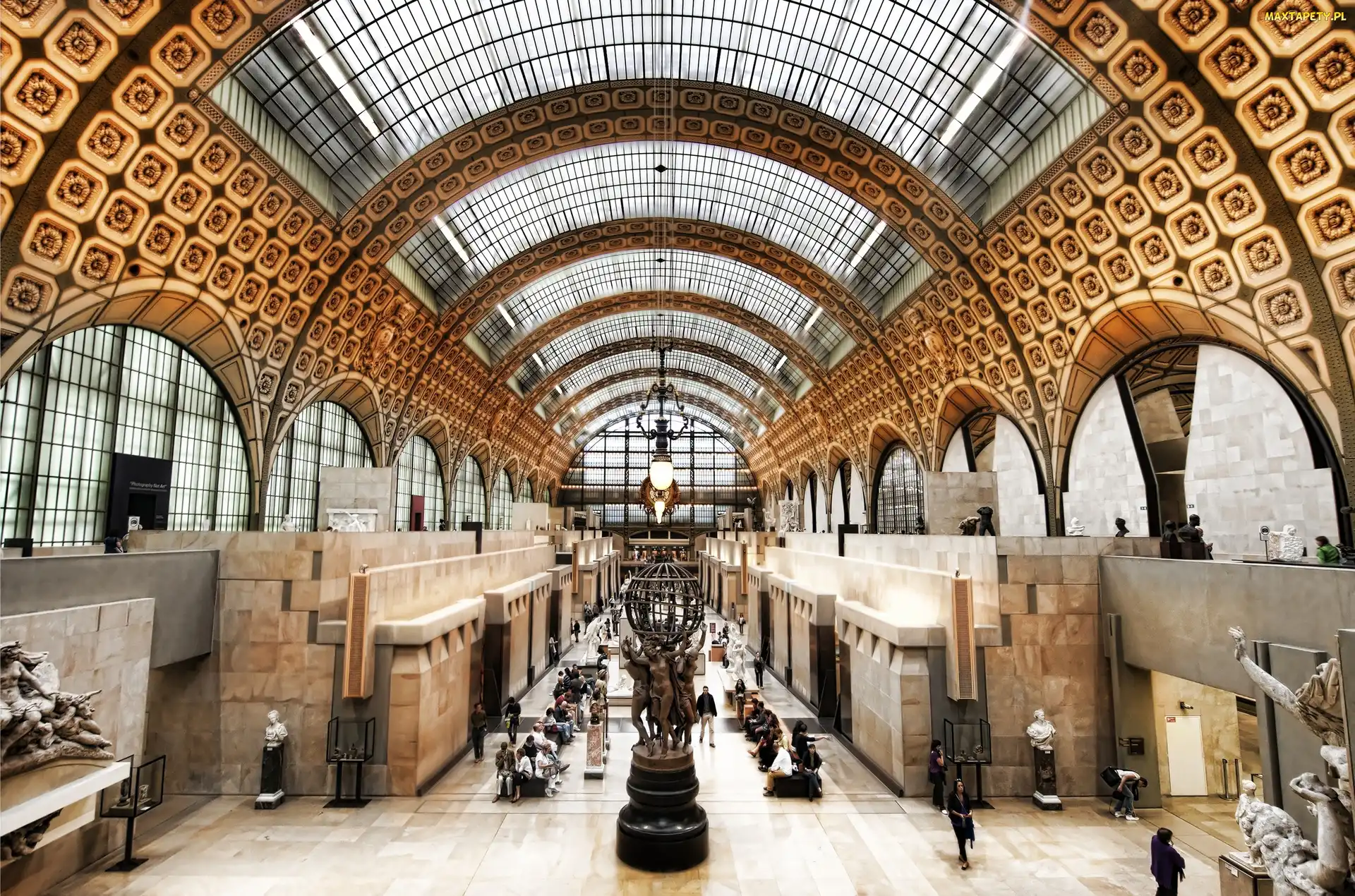 Francja, Wnętrze Muzea, Muzeum Orsay, Paryż
