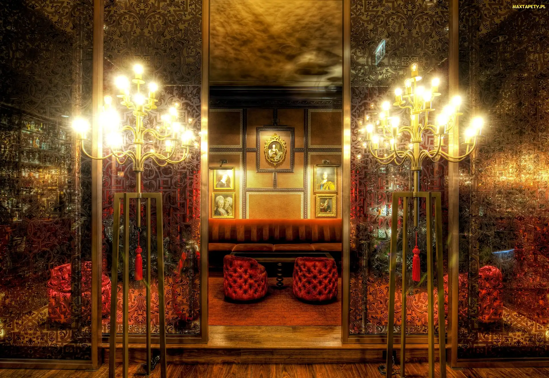 Hotelu, USA
, Chicago, Sax, Wnętrze