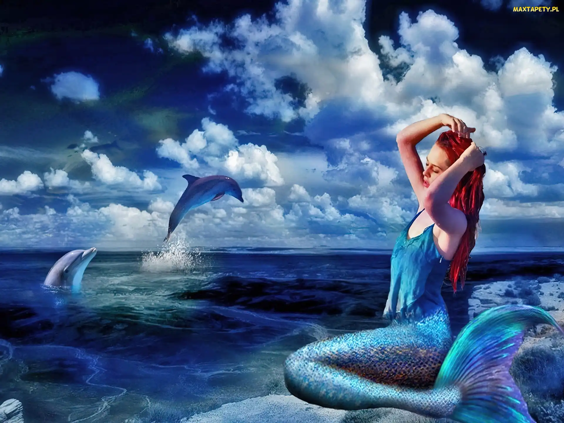 Woda, Delfiny, Syrena