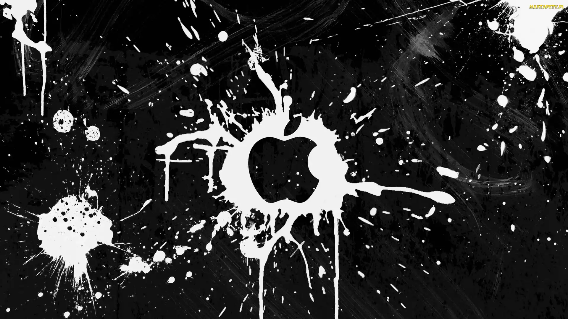 Czarne, Kleksy, Apple
