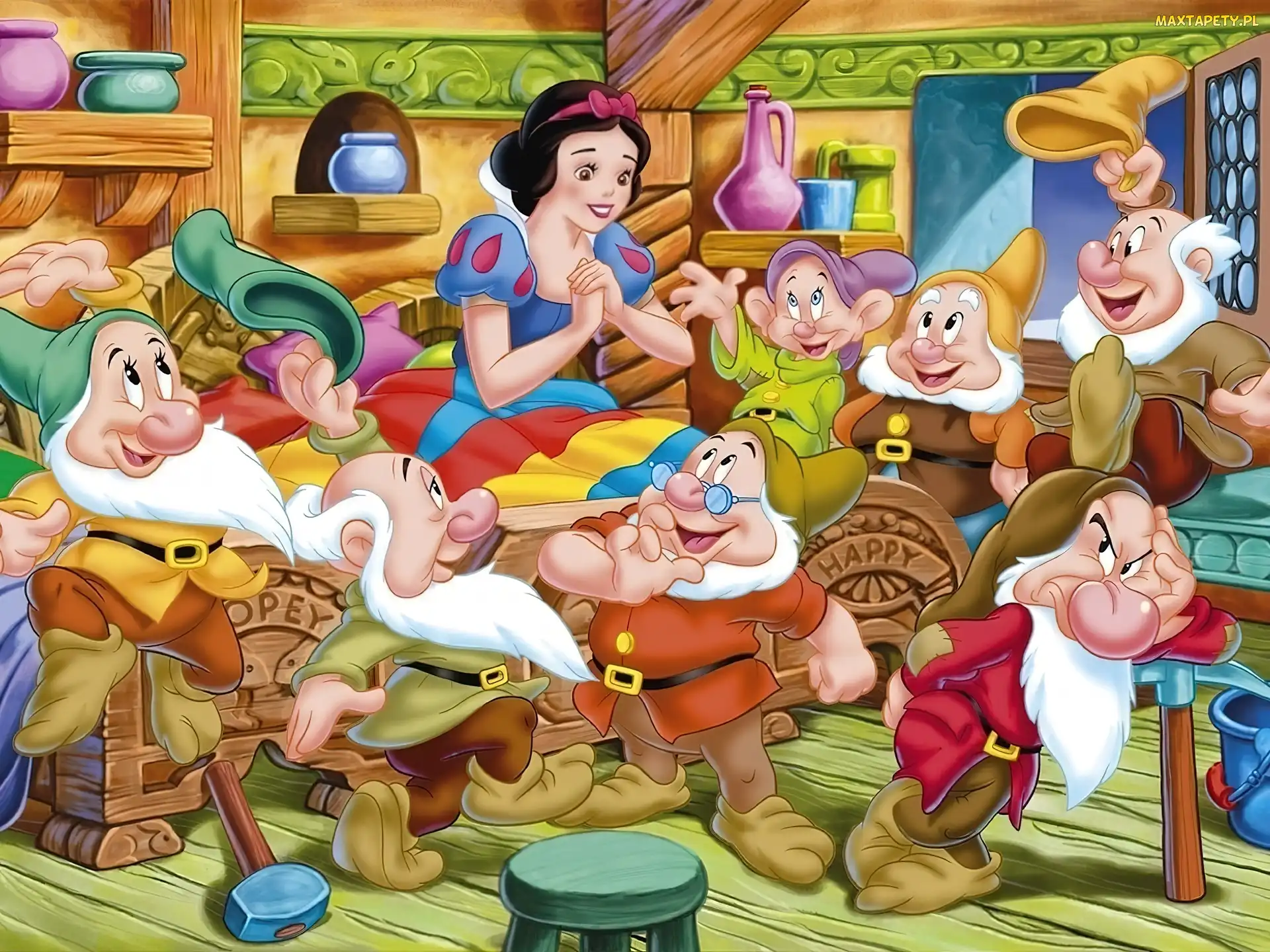 Królewna Śnieżka i siedmiu krasnoludków, Krasnale, Śnieżka, Snow White and the Seven Dwarfs
