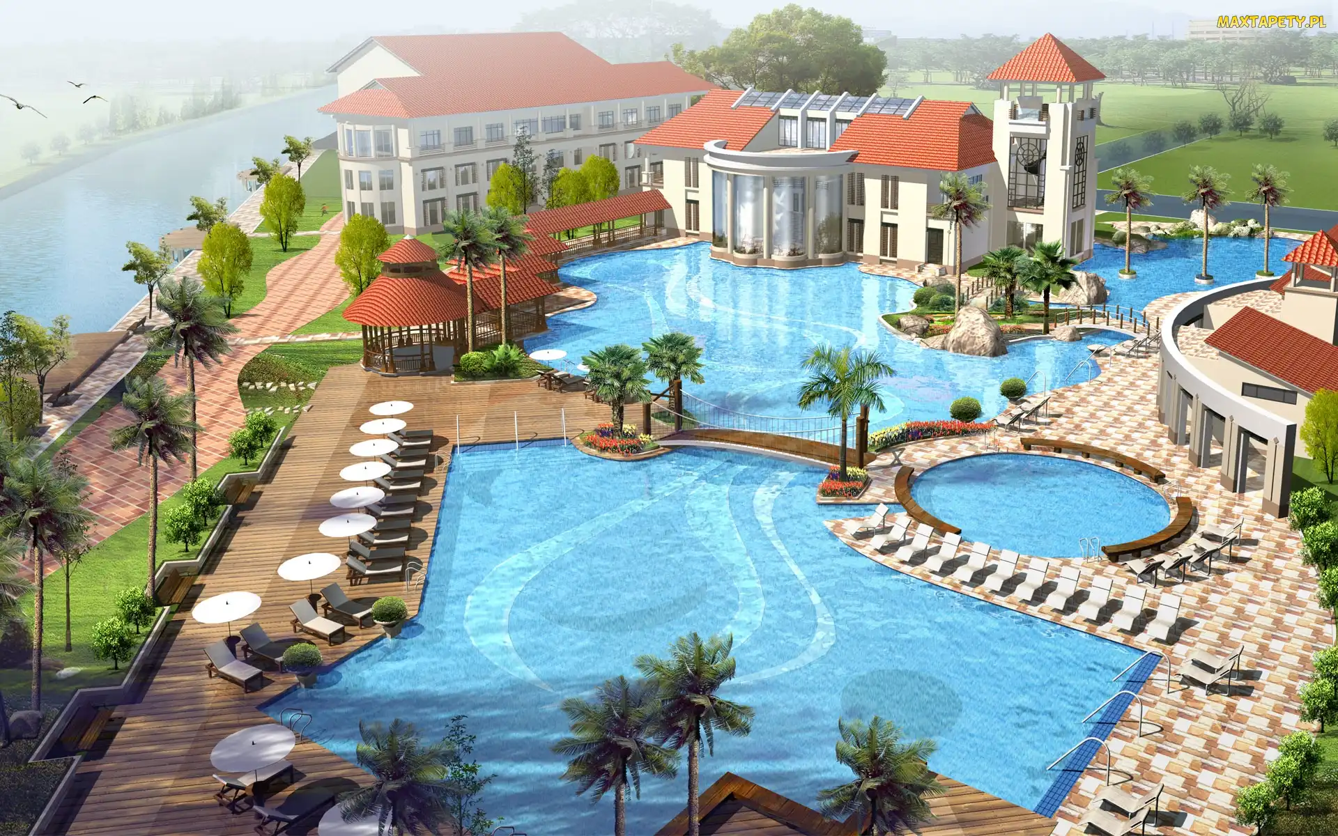 Baseny, Hotel