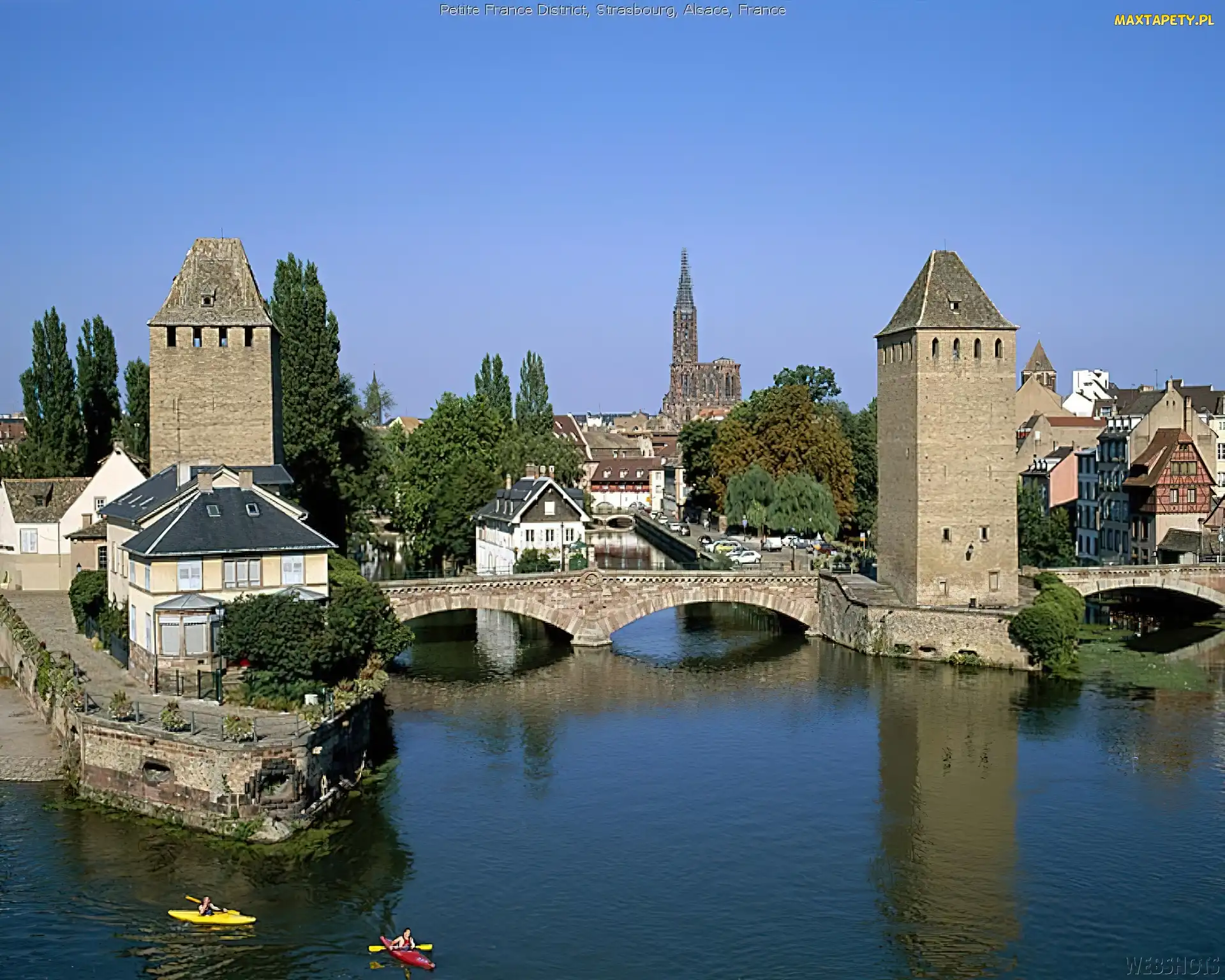 Francuska, Alzacja, Strasbourg, Dzielnica, Mała