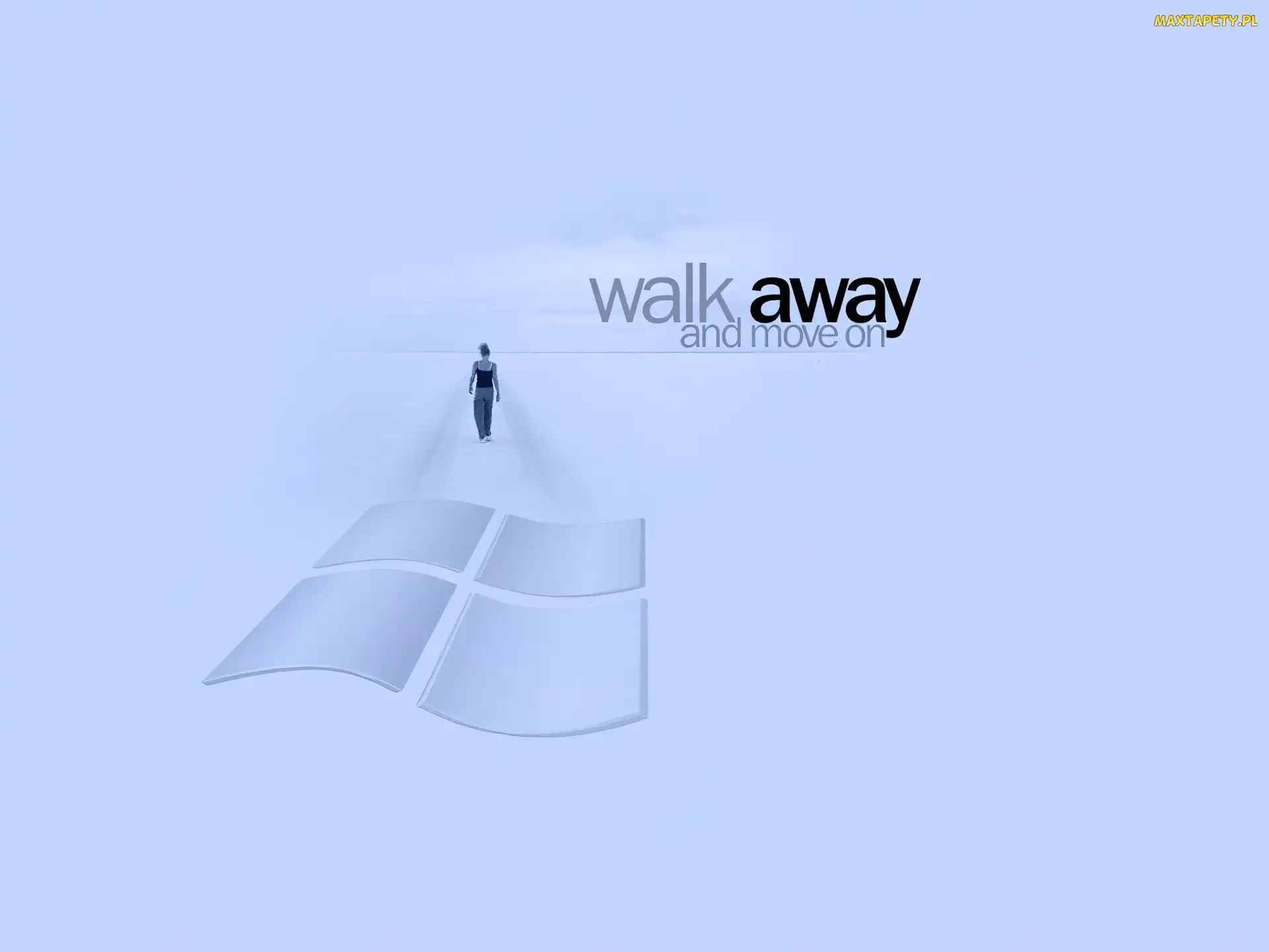 Windows XP, walk away