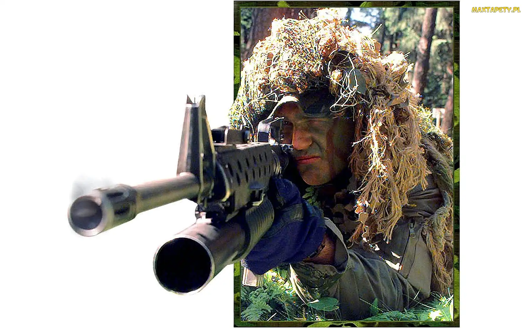 Wojskowy, Żołnierz, 4D, Karabin