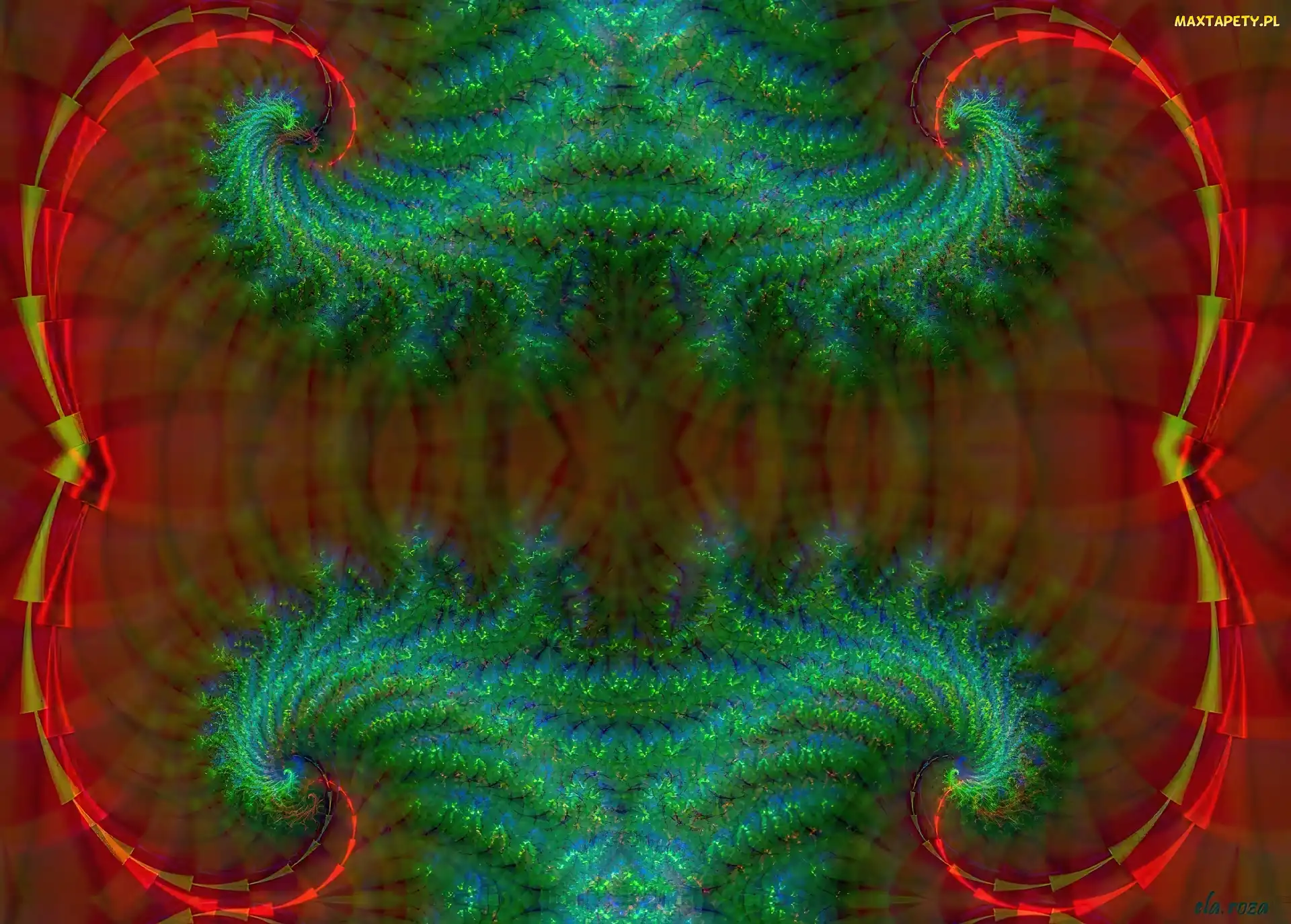 Wzory, Fraktale, Abstrakcyjne
