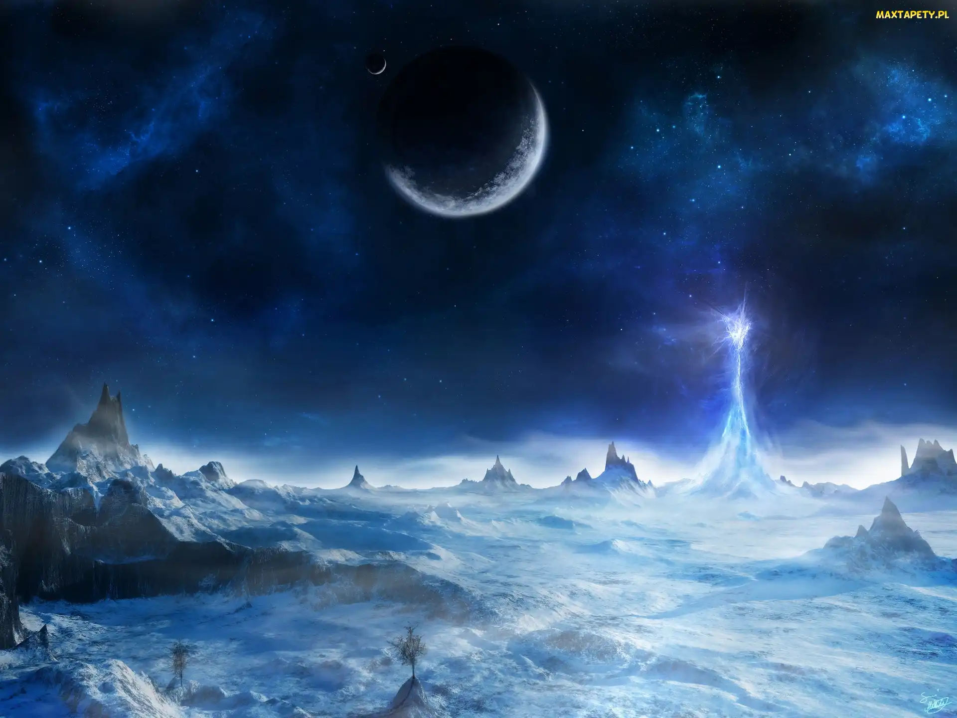 Kosmos, Noc, Góra
