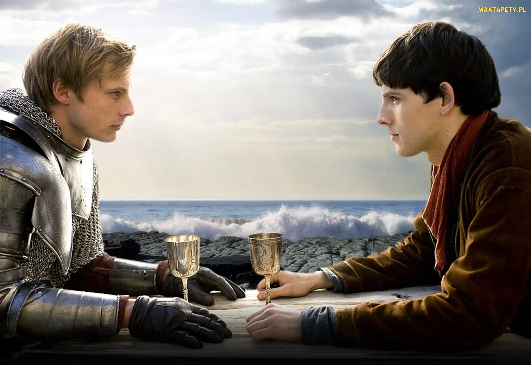Colin Morgan, Bradley James, Przygody Merlina, The Adventures of Merlin
