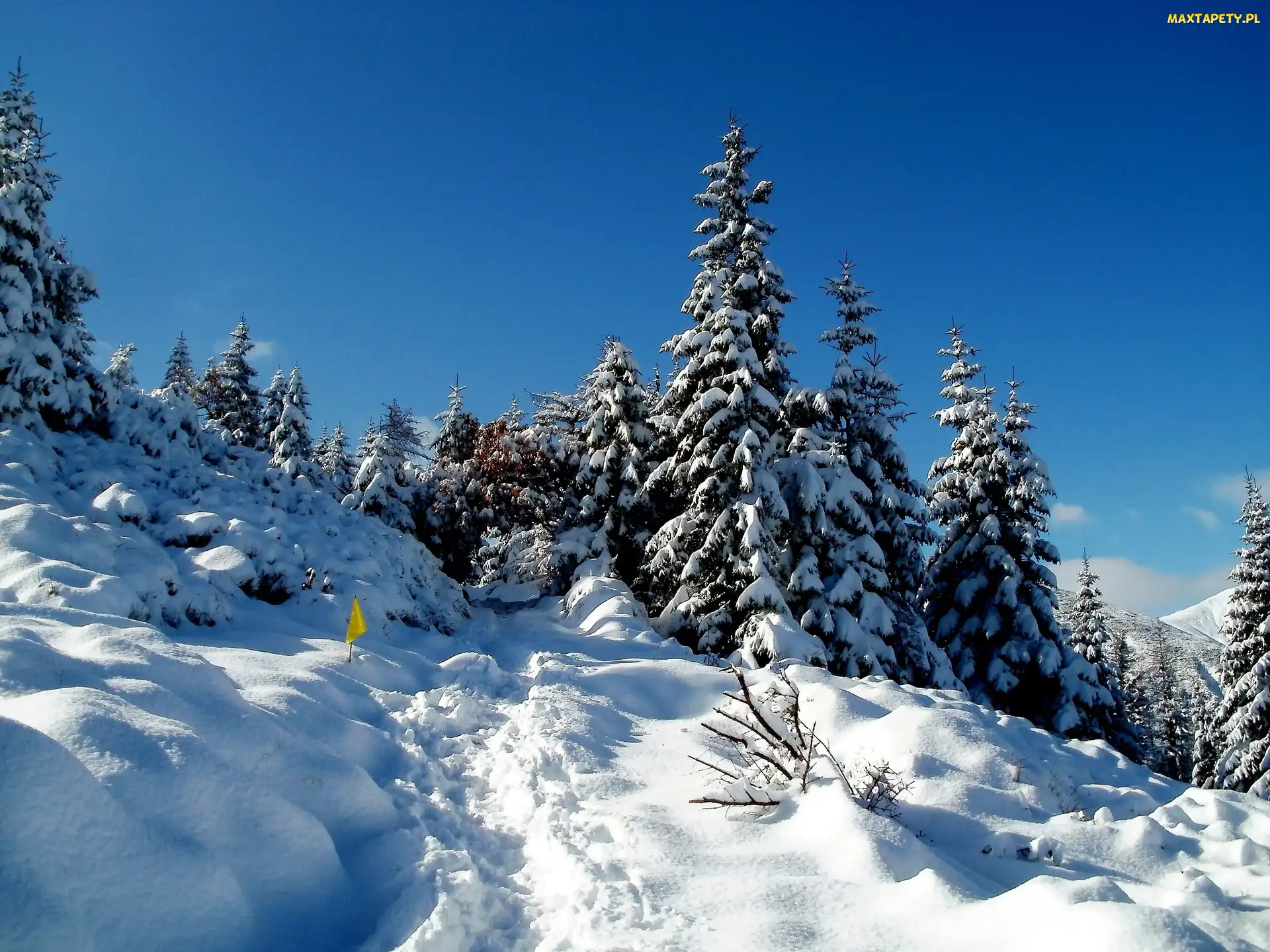 Zima, Tatry, Góry