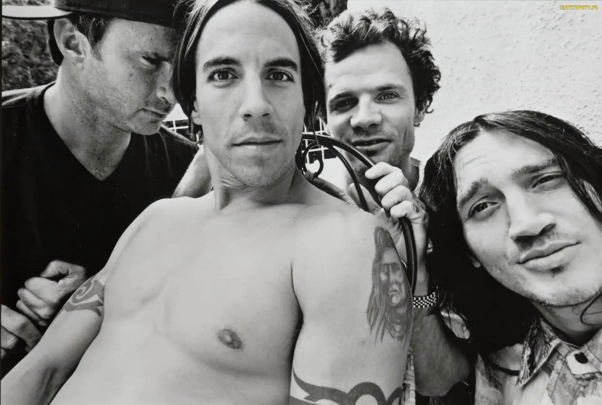 Chad Smith, John Frusciante, Flea, Anthony Kiedis