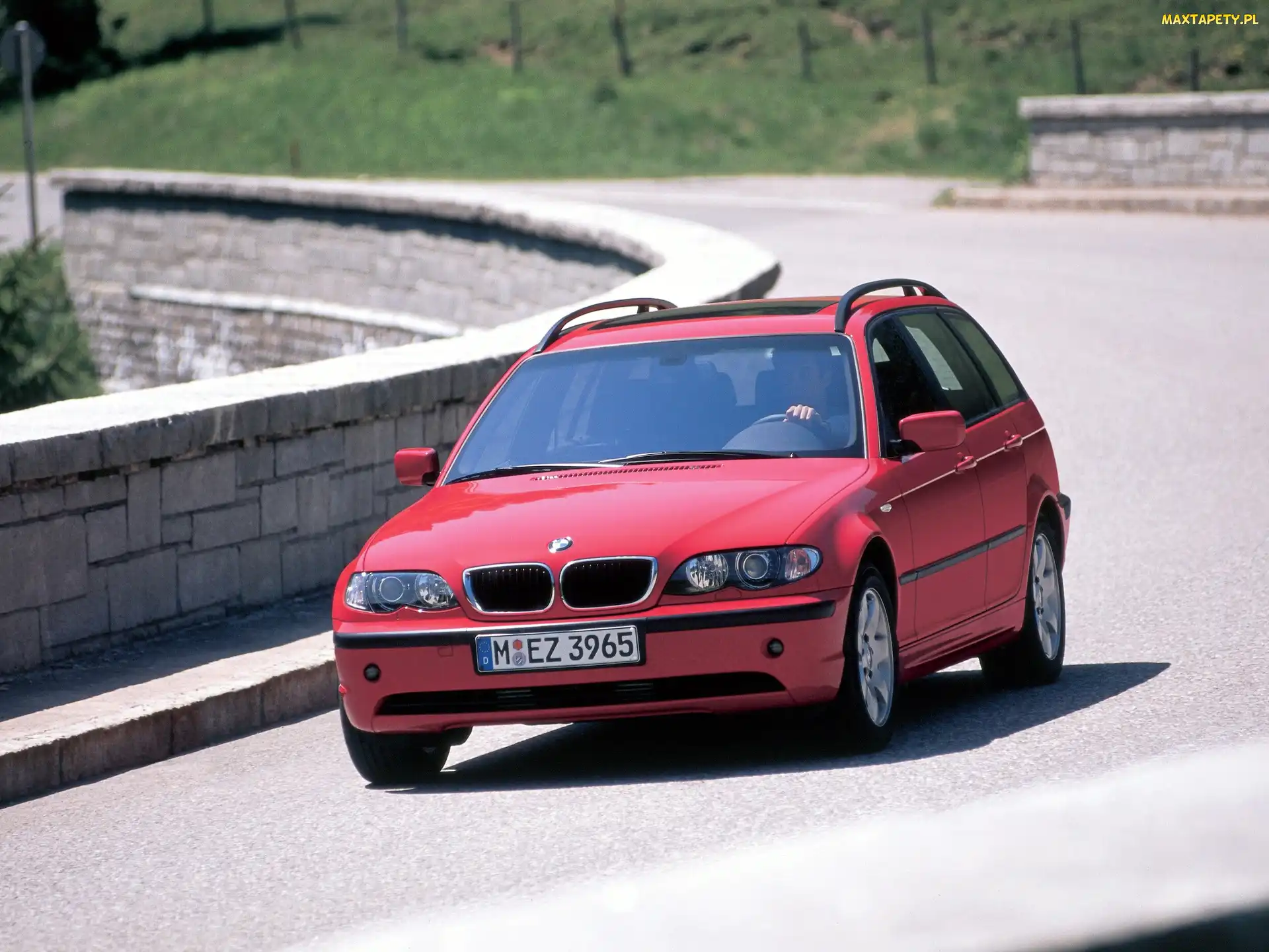 BMW E 46, Kombi, Czerwone