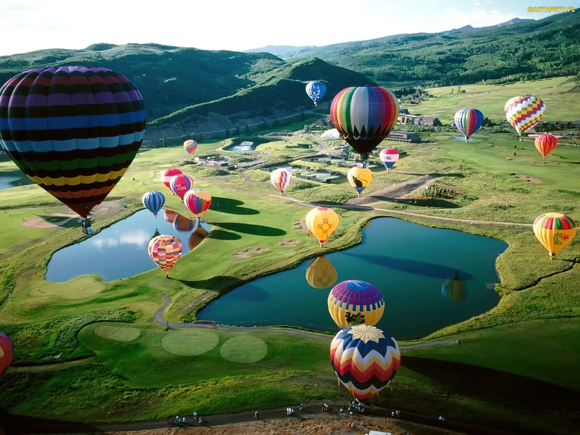 Jeziora, Balony, Pola