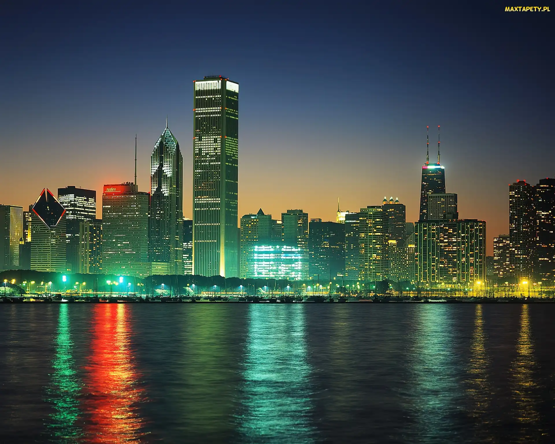 Illinois, Nocą, Chicago