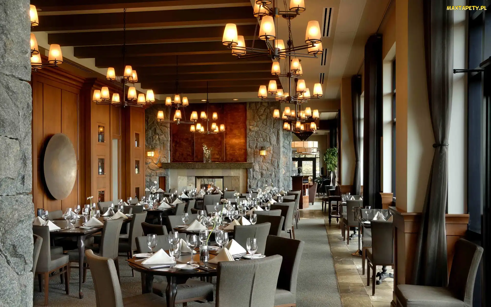 Restauracja, Stoliki, Hotel