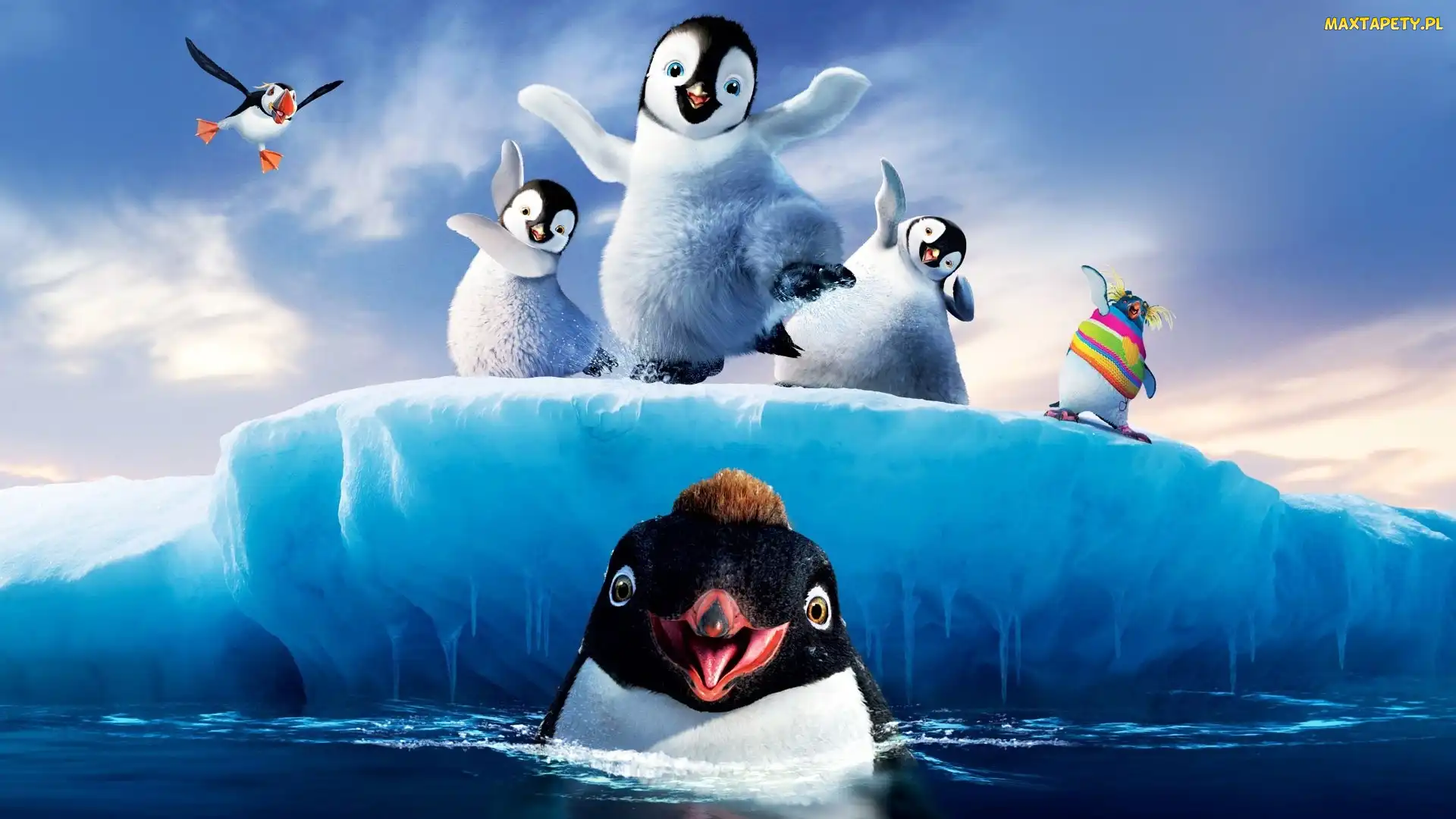 Lód, Happy Feet, Tupot małych stóp, Pingwiny