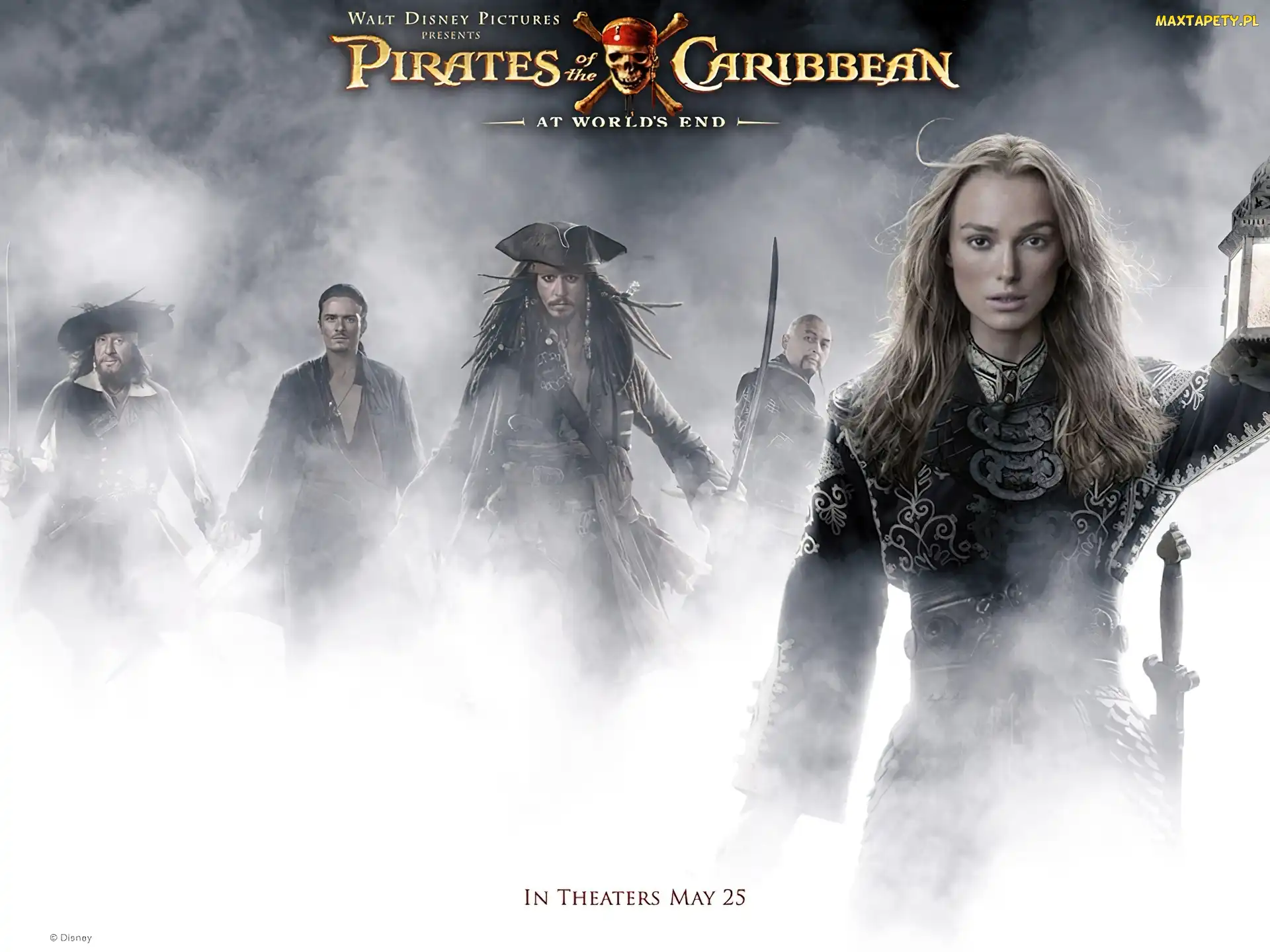 Keira Knightley, Aktorka, Piraci z Karaibów, Pirates of the Caribbean