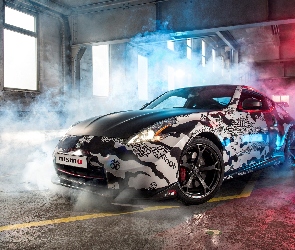 Nismo, 370Z, Białe, Czarno, Auto, Nissan