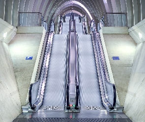Metro, Wejście, Ruchome, Schody