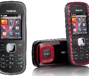 Nokia 5030, Czerwona, Czarna