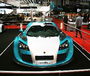 Prezentacja, Maska, Błękitny, Gumpert Apollo