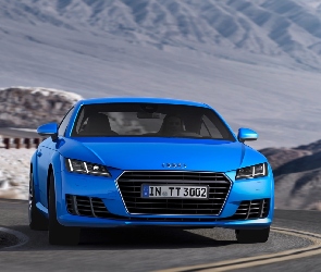 Audi TT, Droga, Niebieskie