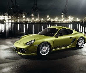 Port, 2011, Porsche, Oliwkowy, Cayman, R