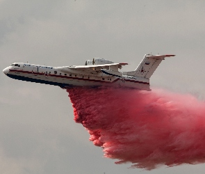 Dym, Samolot