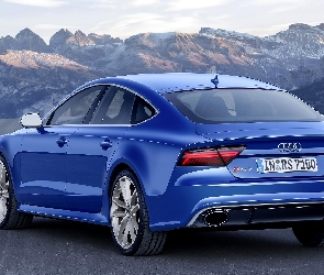 Niebieskie, RS7, Audi