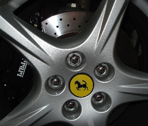 Ferrari 612 Scaglietti, Tarcza, Alufelga