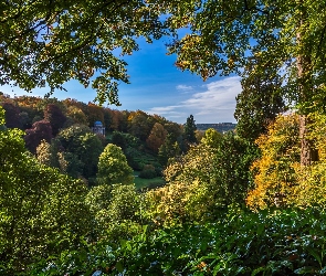 Anglia, Stourhead, Ogród, Park