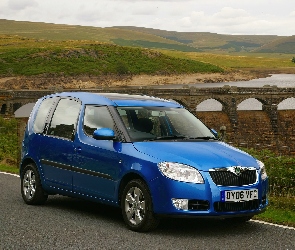 Niebieska, Skoda Roomster