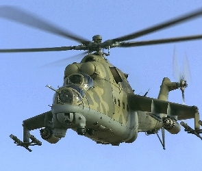 Mil Mi-24, Helikopter