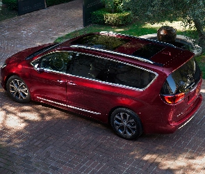 Pacifica, Samochód, Chrysler, Czerwony