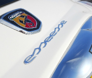 Emblemat, Znaczek, 500, Abarth