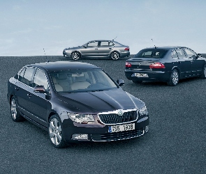 Samochody, Skoda Superb, Trzy