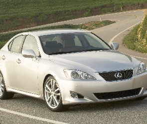 Srebrny, Alufelgi, Lexus IS